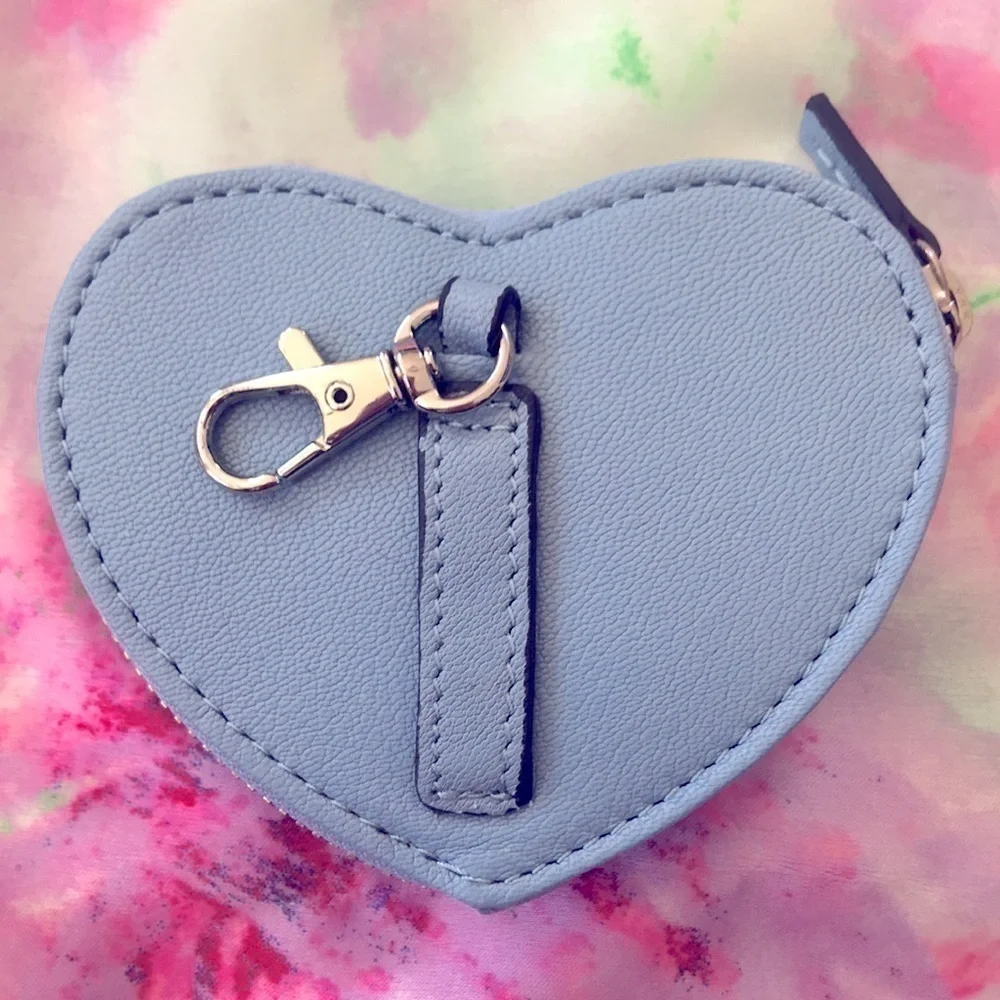Lodis Genuine Leather Catalina Credit Card Holder & Zippered Heart Coin Case